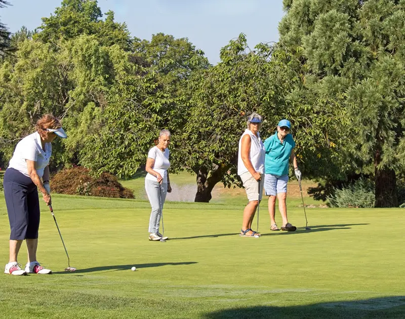 Women's golf club at Summerfield Retirement Community
